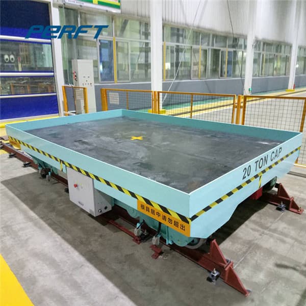 mold transfer cart with warning alarm 90t